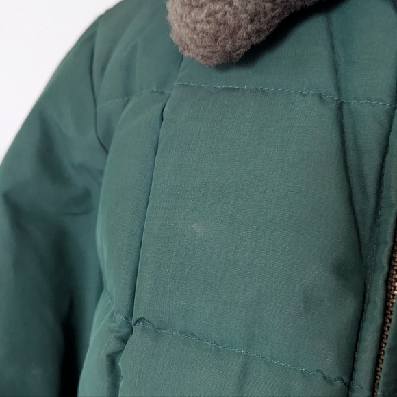 Vintage Eddie Bauer Goose Down Puffer Jacket with Sheerling Lining. - Picture 8 of 16